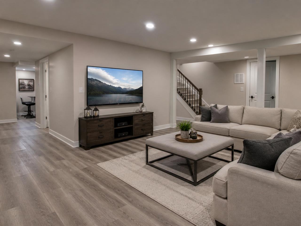 Basement flooring